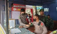 Biddokkes Polda Sulteng Berikan Yankes Kepada Personil TNI-Polri di Pospam Nataru